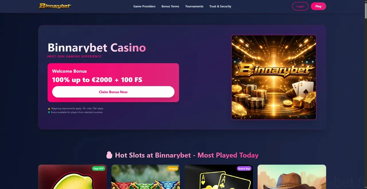 Binnarybet casino Casino